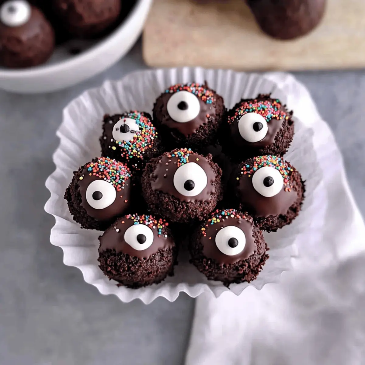 Double Chocolate Brownie...Truffles