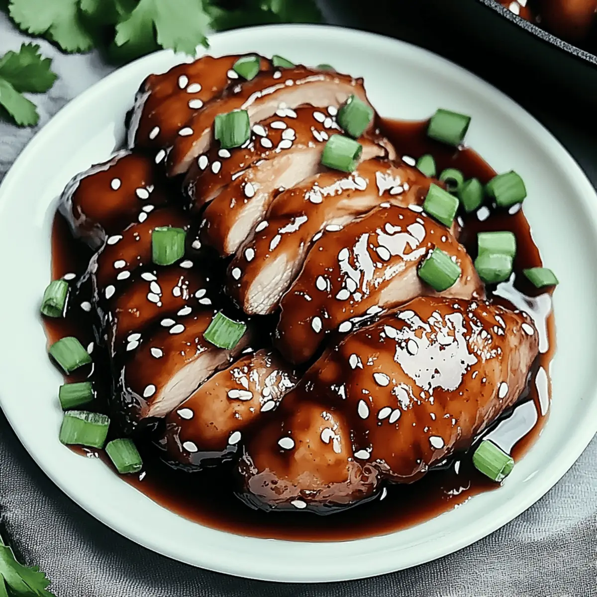 Savory Char Siu Chicken