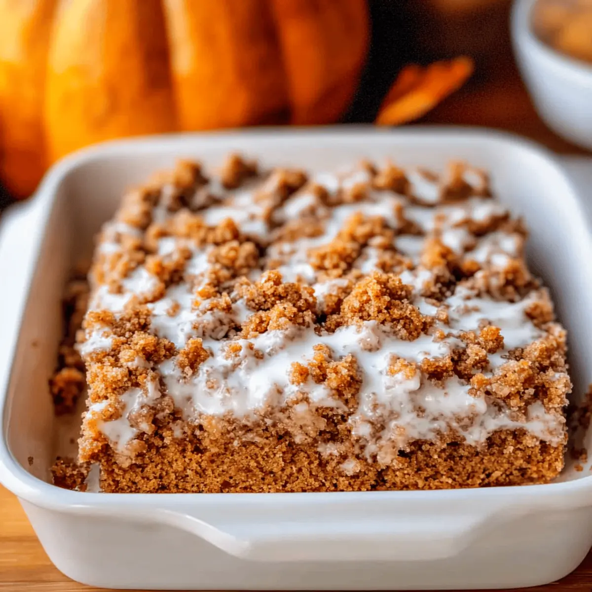 Pumpkin Coffee Cake