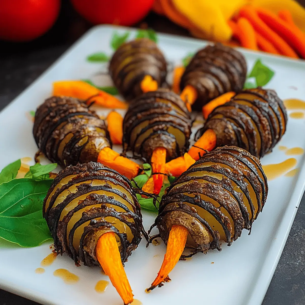 Hasselback Potato Bugs