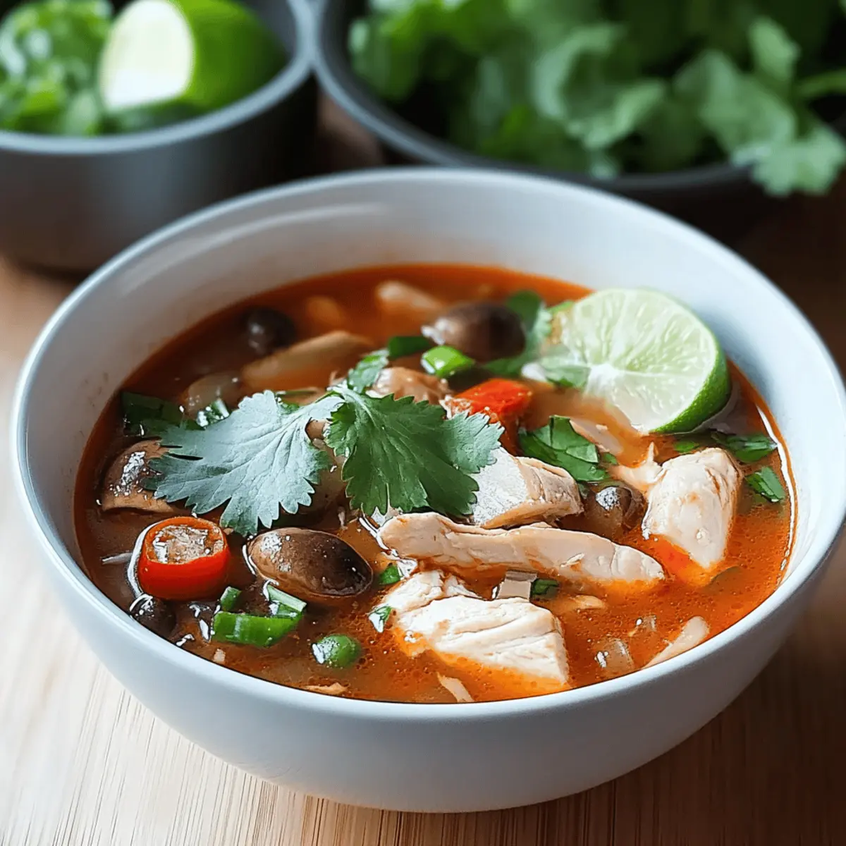 Zesty Hot and Sour Chicken Soup for Quick Comfort and Flavor