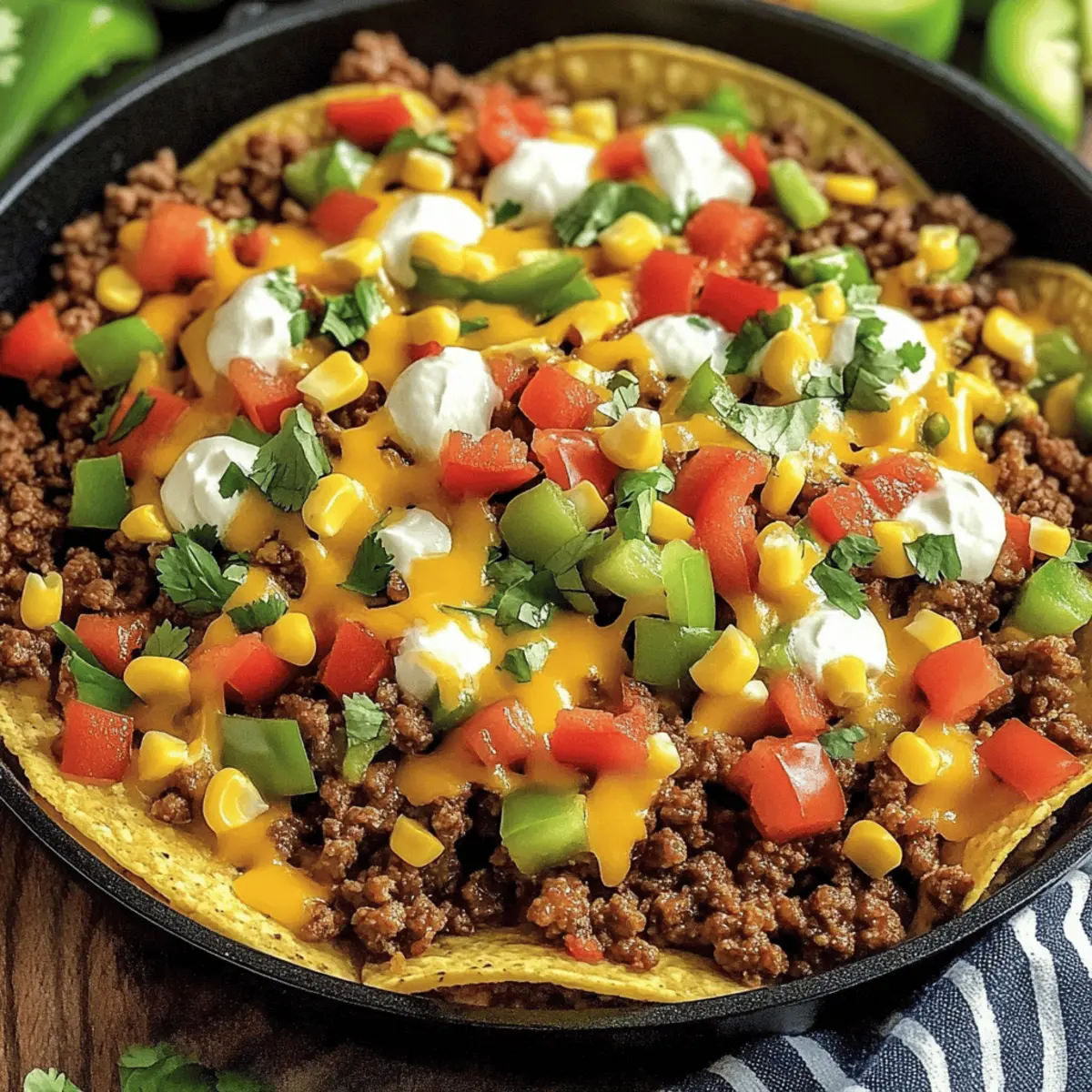 Hearty Beef Taco Skillet Ready in 30 Minutes