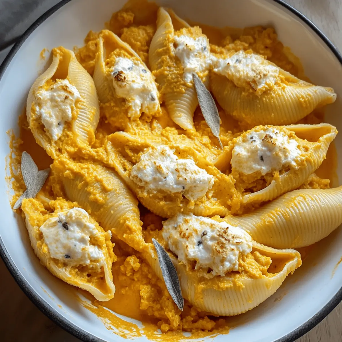 Creamy Pumpkin Ricotta Stuffed Shells Recipe for Cozy Fall Nights