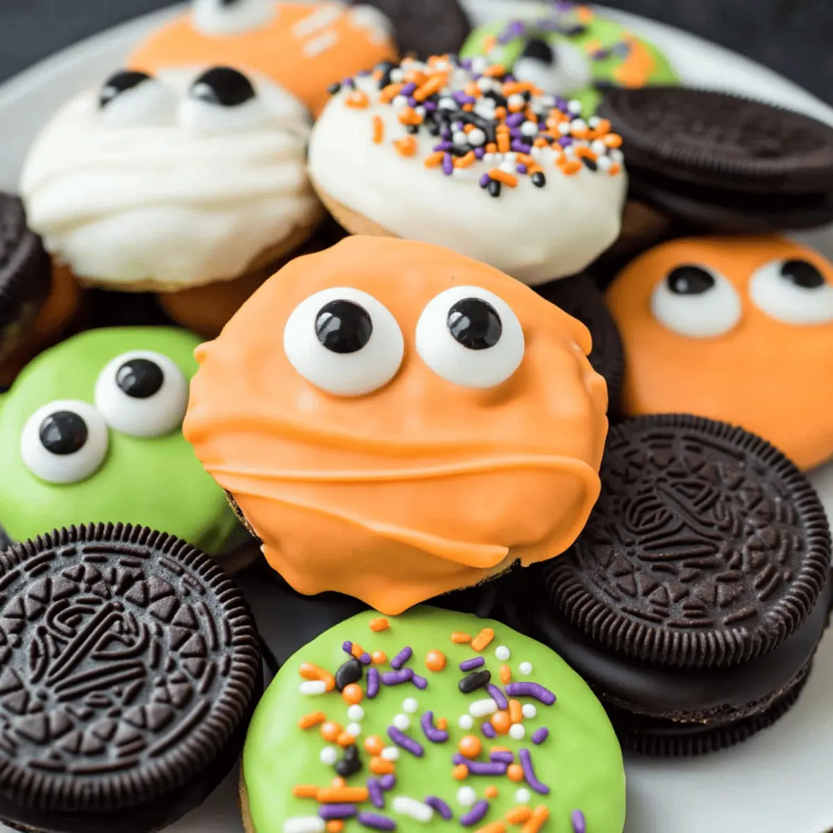 Spooktacular Easy Spooky Chocolate Covered Halloween Dipped Oreos