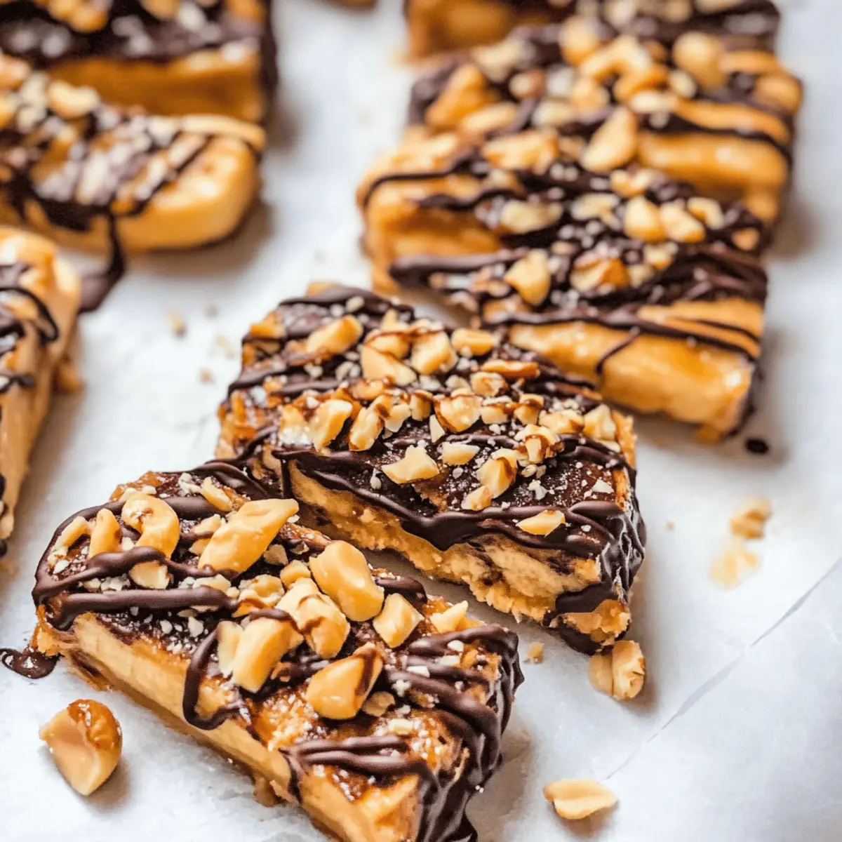 Frozen Banana Snickers: Deliciously Healthy No-Bake Treats