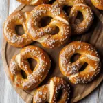 Golden Salted Soft Pretzels