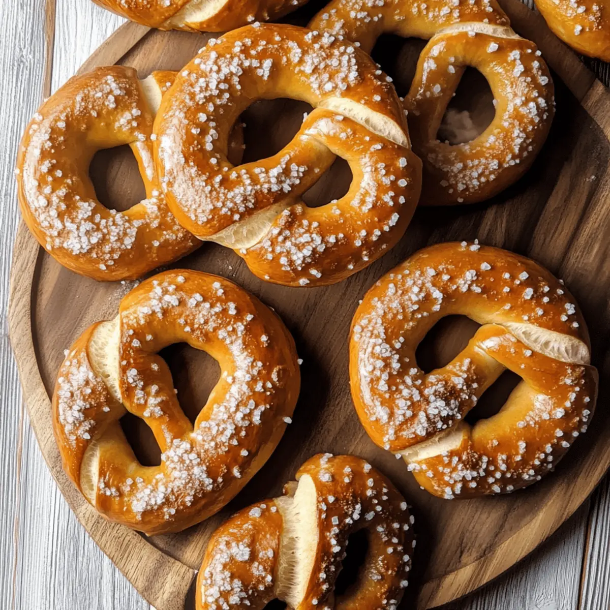 Golden Salted Soft Pretzels: Easy, Chewy Bliss at Home