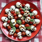 Halloween Caprese Salad