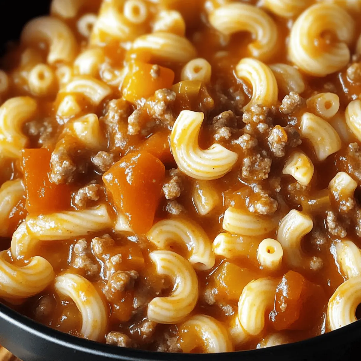 Hearty Homestyle American Chop Suey with Tomato Sauce Magic