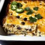 Irresistible Breakfast Burrito Egg Casserole