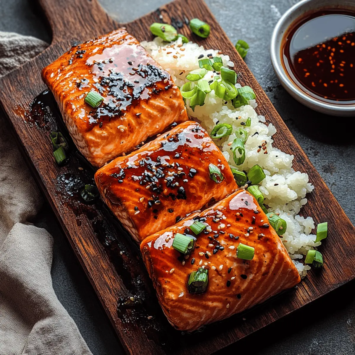 Korean-Inspired Gochujang Salmon