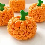 Pumpkin Rice Krispie Treats