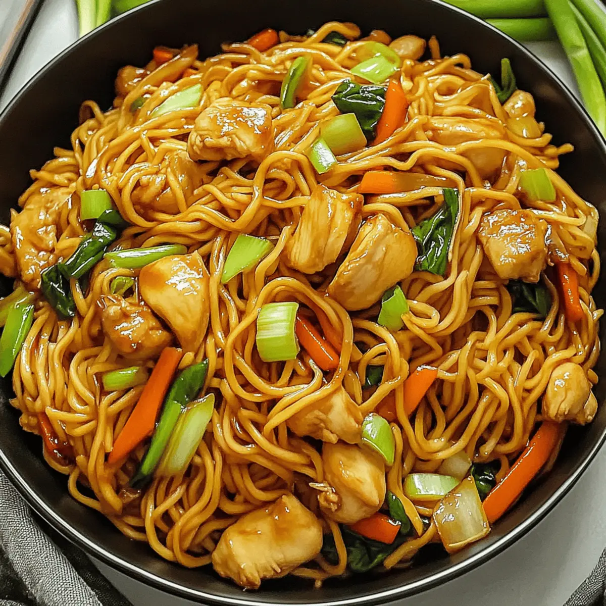 Savory Chicken Chow Mein: Your Quick Weeknight Delight