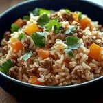Savory Oriental Ground Beef