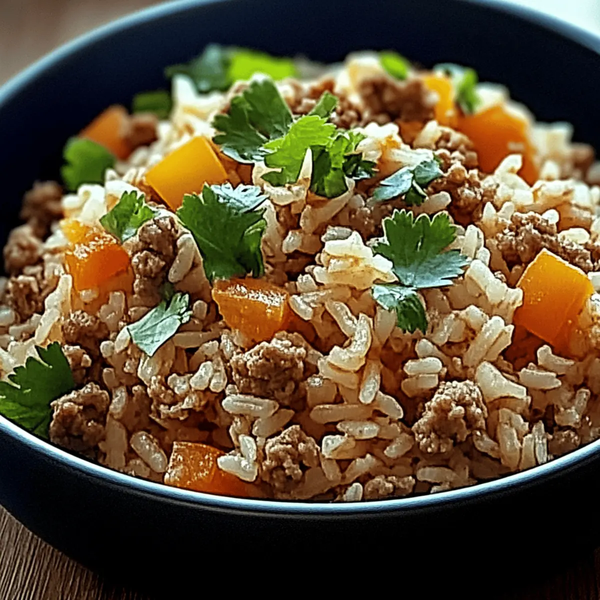 Savory Oriental Ground Beef: Quick Comfort in Every Bite