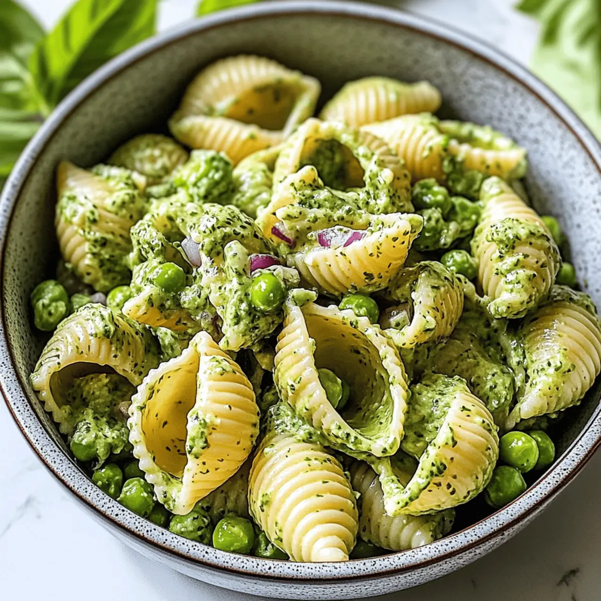 Irresistible Vibrant Green Goddess Pasta Shell Salad Recipe