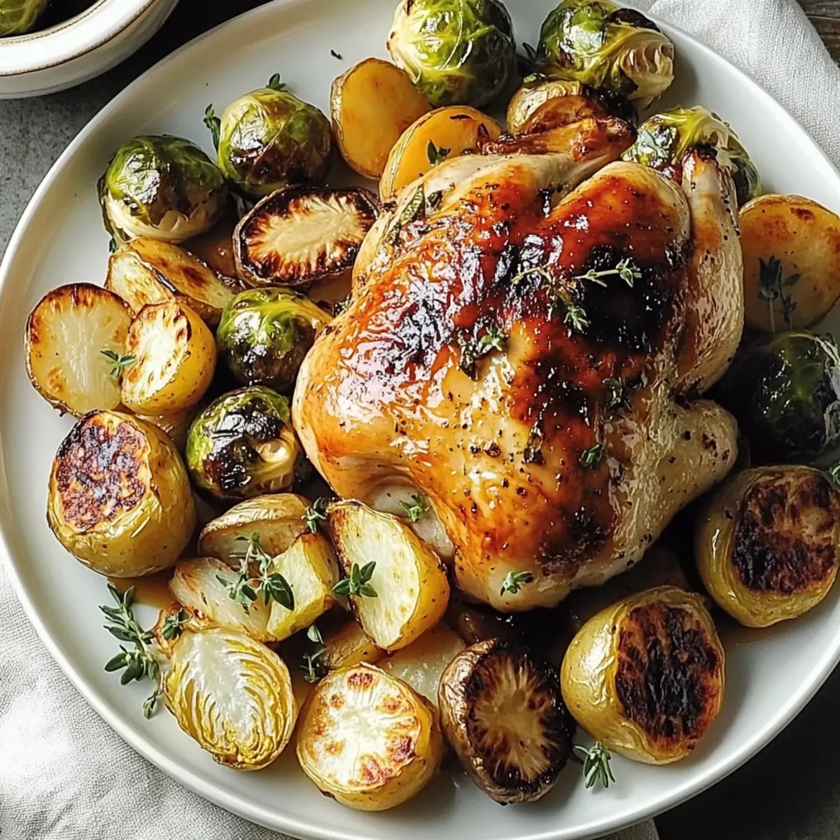 Savor Miso Butter Roasted Chicken for a Cozy Family Feast