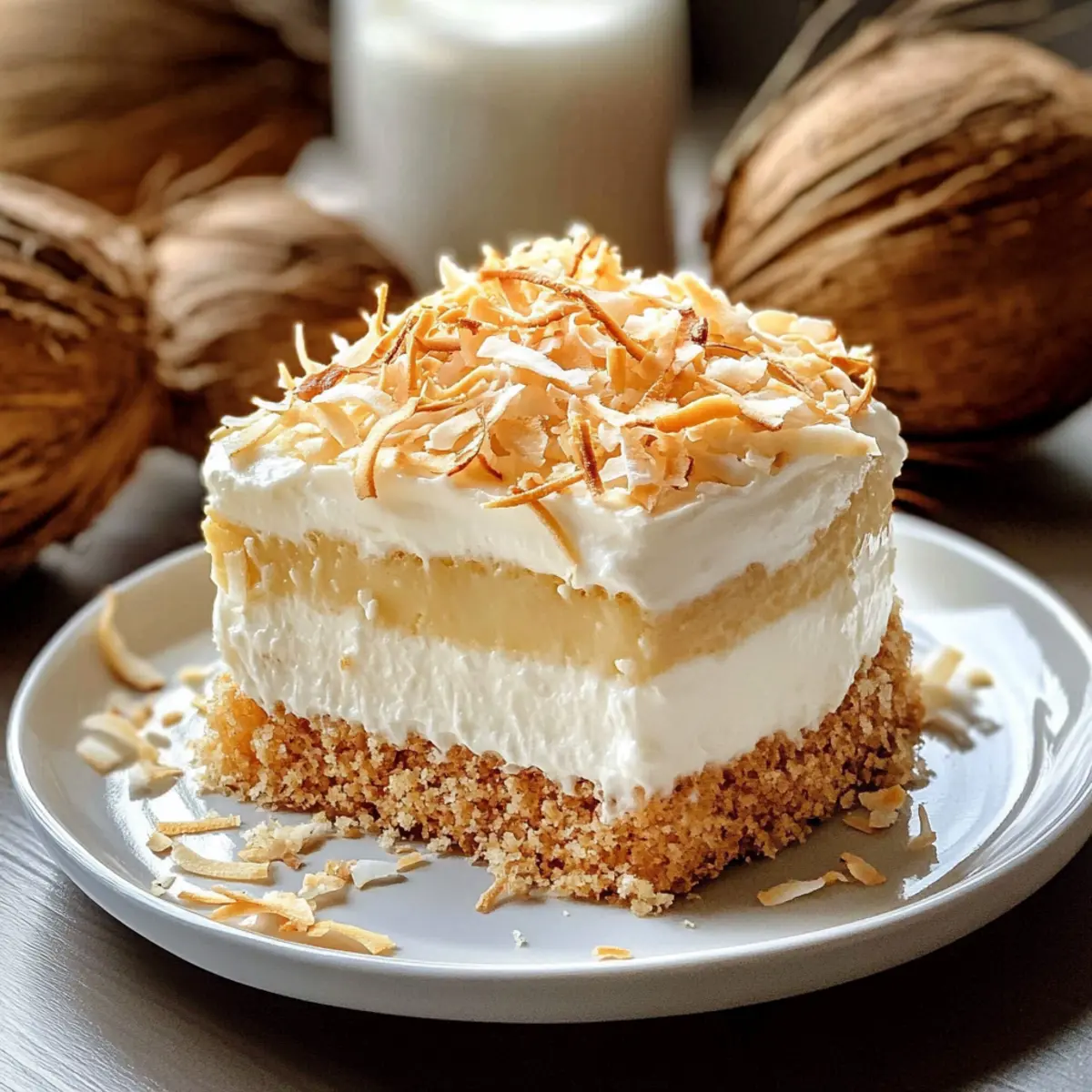 Coconut Custard Cake Recipe: A Tropical Taste Adventure