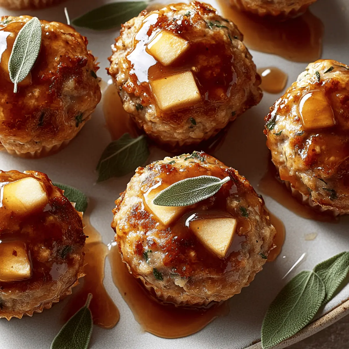 Apple & Sage Turkey Meatloaf Muffins for Cozy Fall Nights