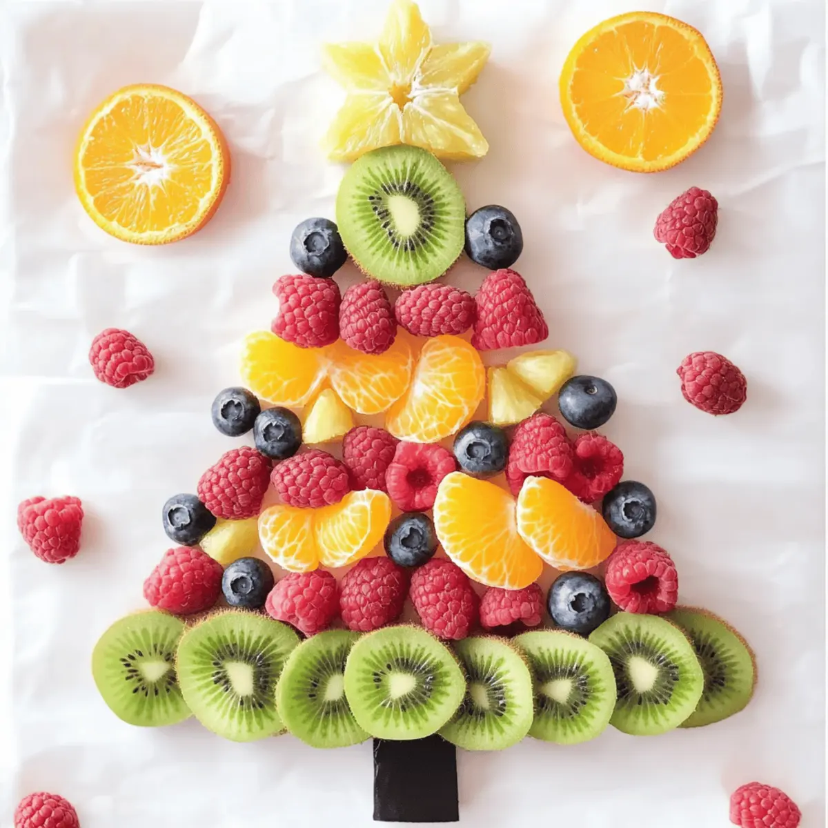 Christmas Fruit Tree: A Healthy Holiday Delight for All