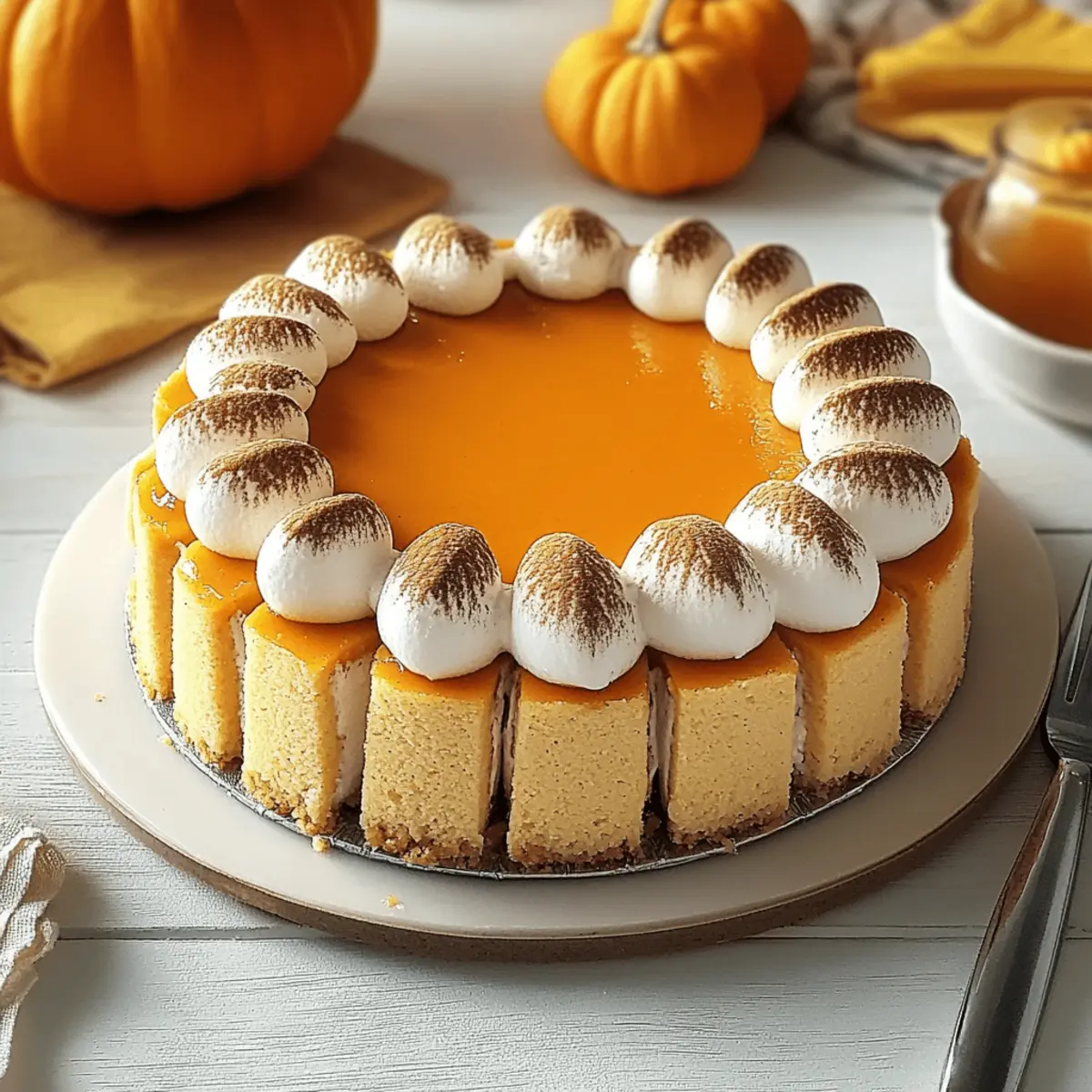 Creamy No-Bake Pumpkin Delight for Effortless Fall Indulgence