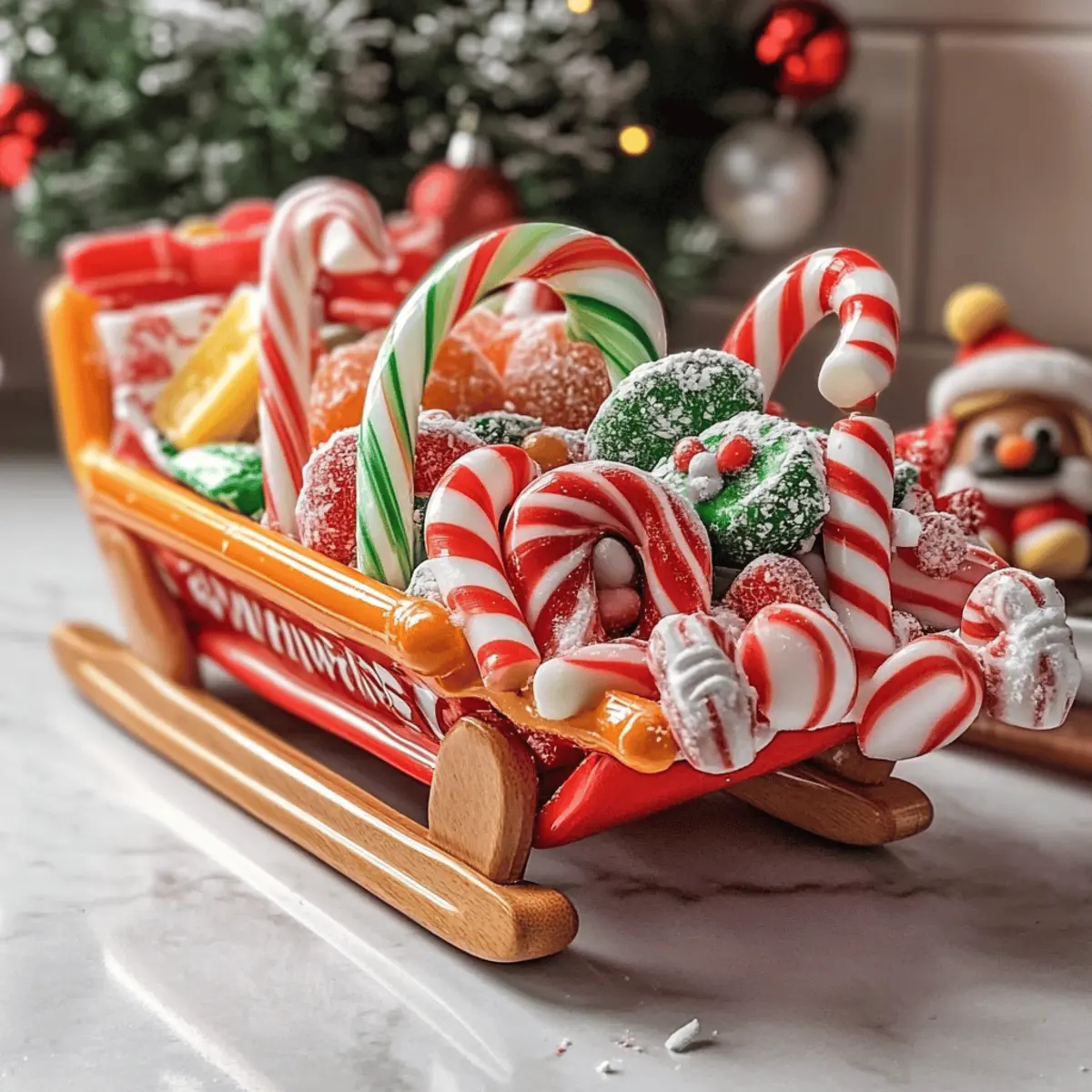 Create Adorable Cute Candy Sleighs for a Festive Holiday Treat