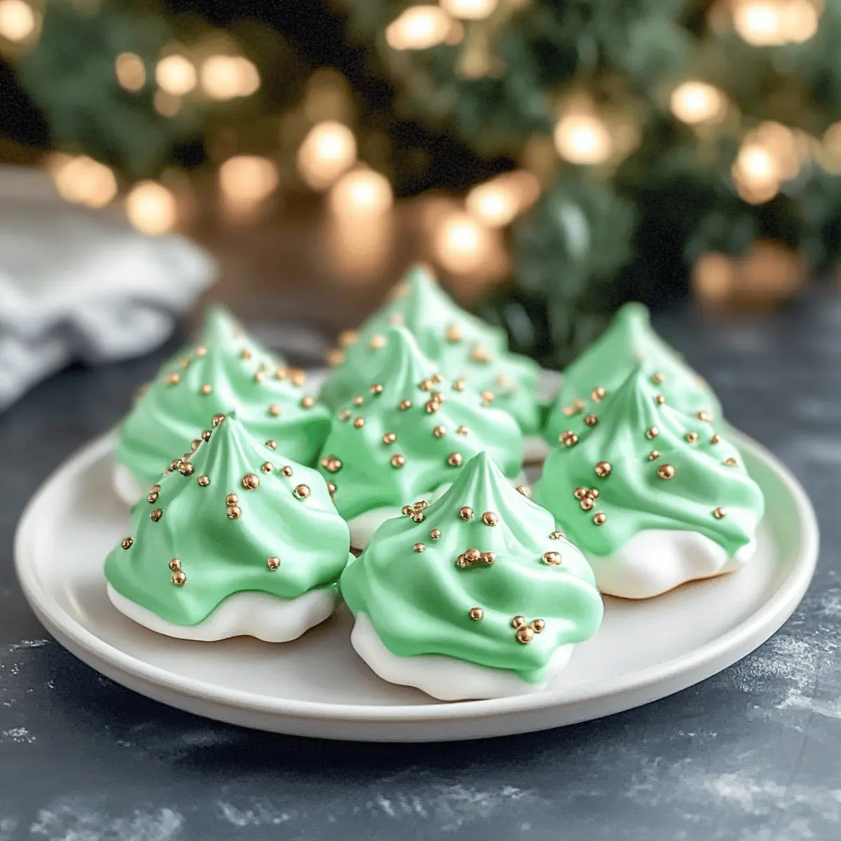 Deliciously Easy Christmas Meringue Cookies for Festive Fun