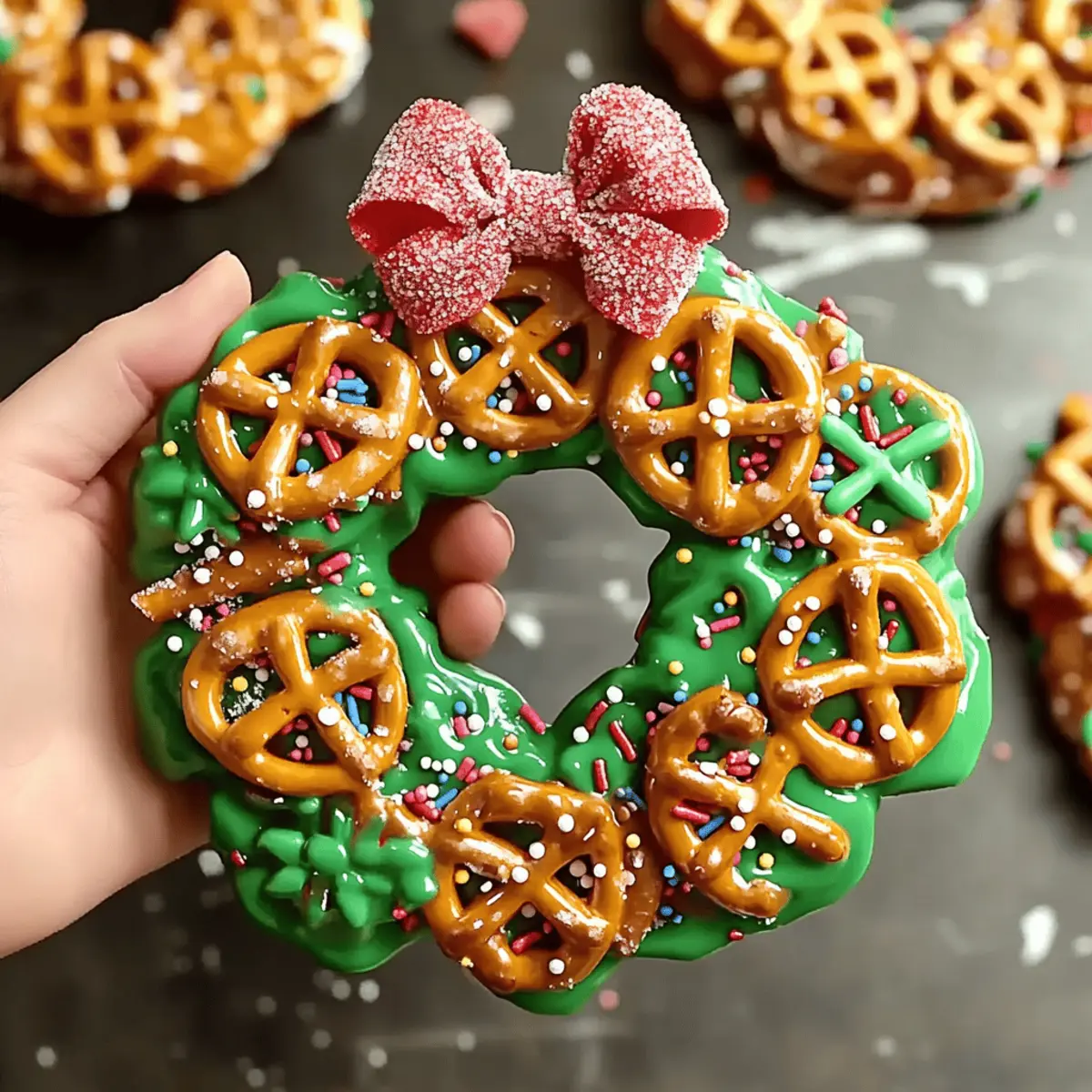 Festive Pretzel Wreaths: A Fun No-Bake Family Treat