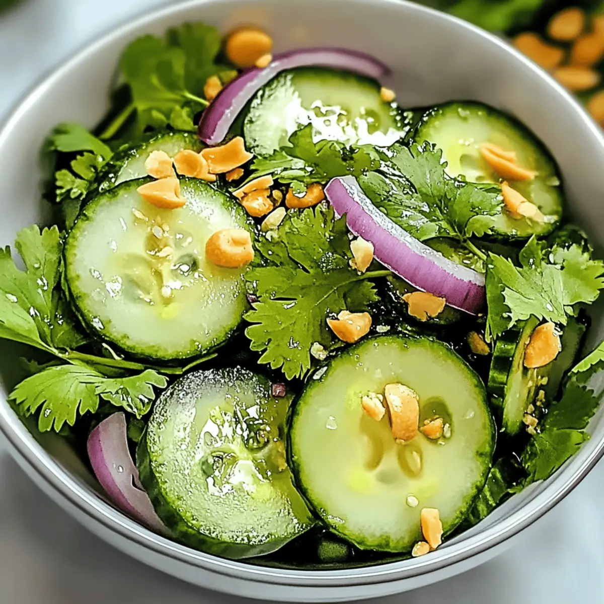 Juicy Thai Cucumber Salad