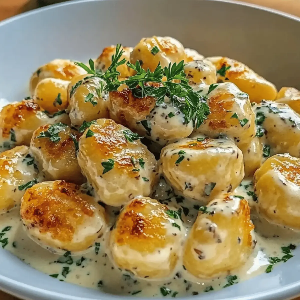 Millionaire Gnocchi with Creamy Sauce for Cozy Nights