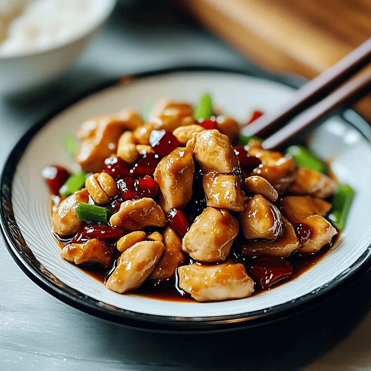 Savory Kung Pao Chicken for a Quick Flavor Explosion