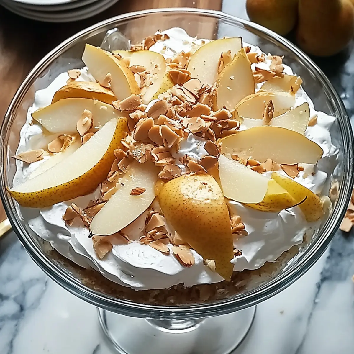 Decadent Pear & Almond Pavlova Trifle to Wow Your Guests