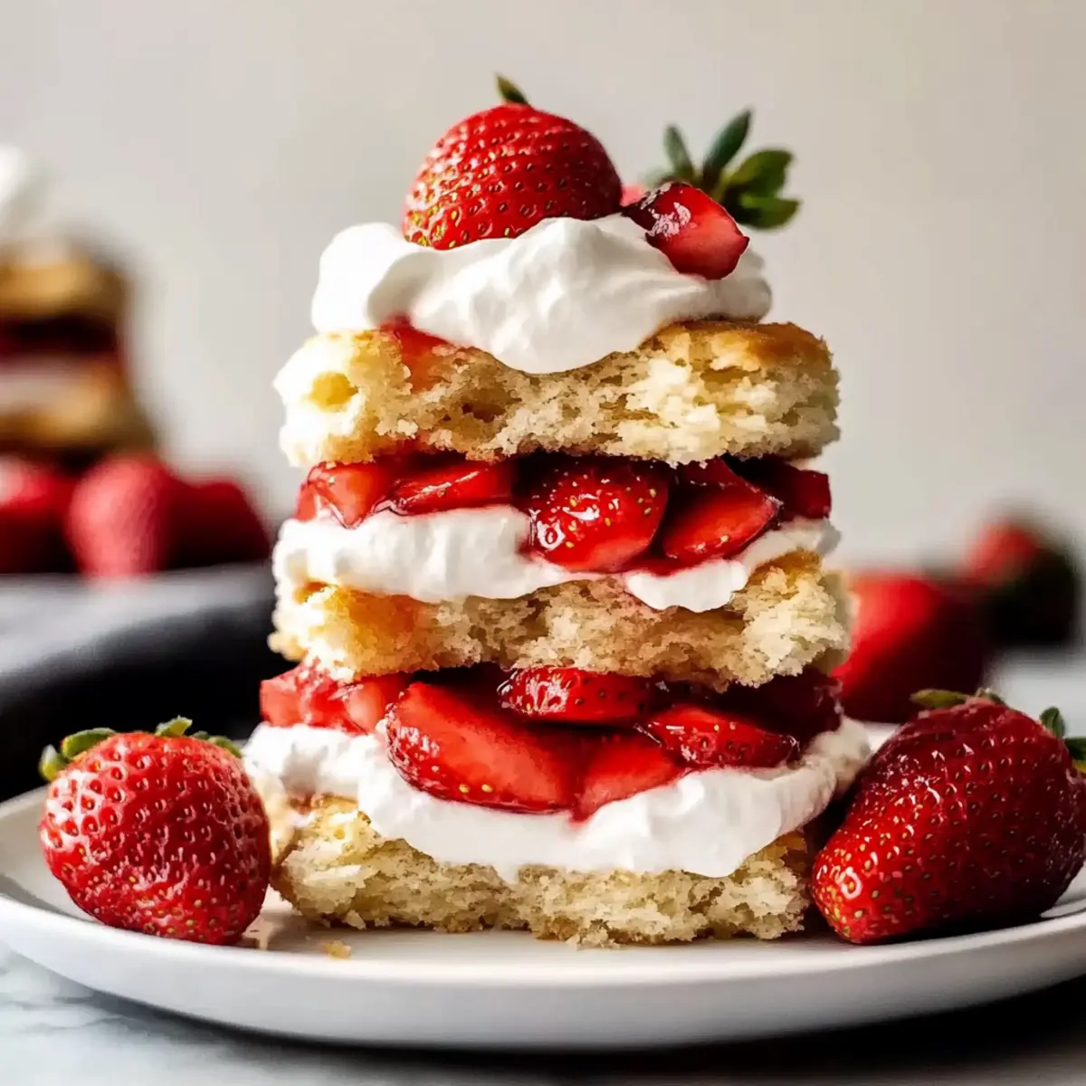 Deliciously Simple Homemade Strawberry Shortcake Bliss