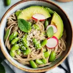Delicious Sesame Soba Noodles