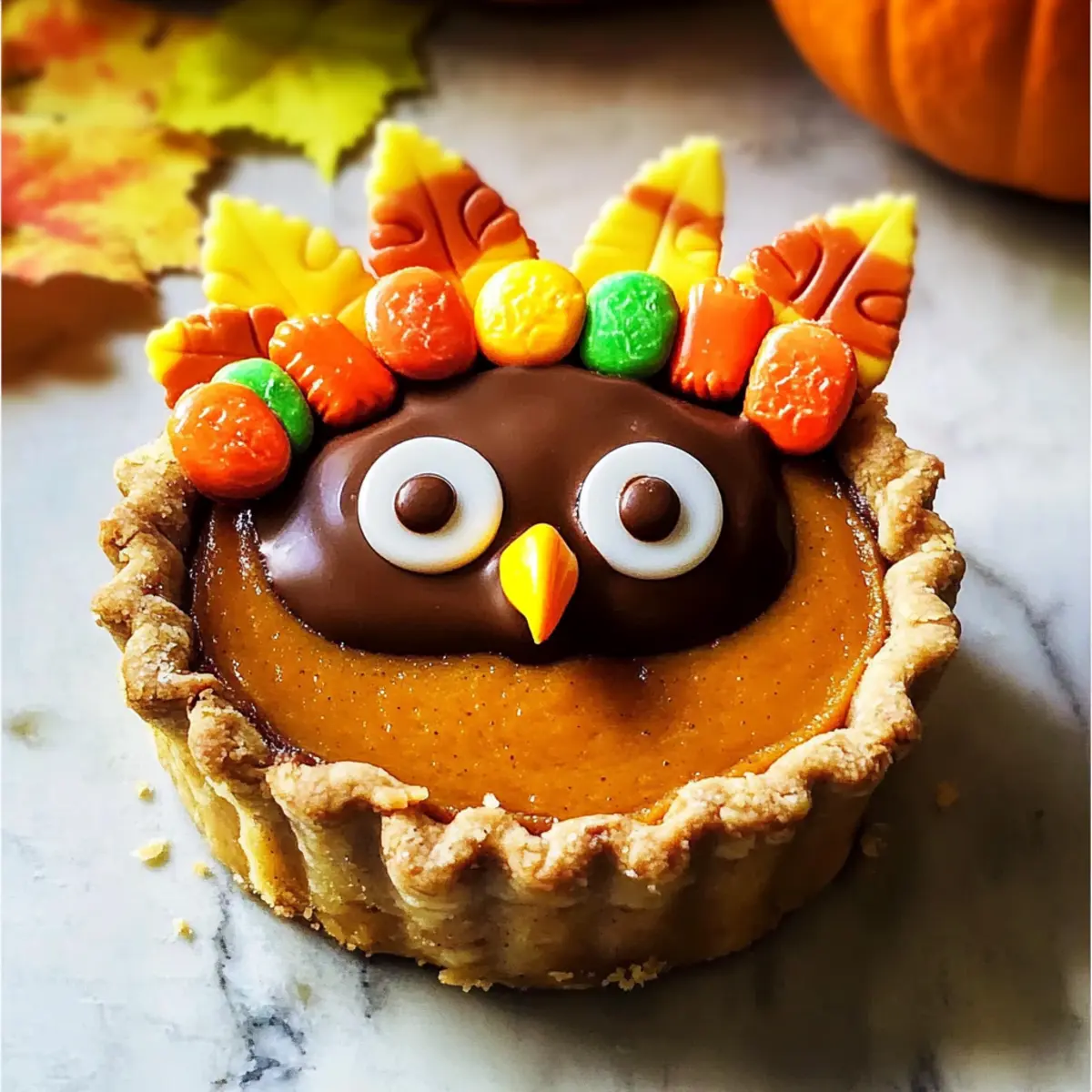 Delightful Pumpkin Pie Turkeys