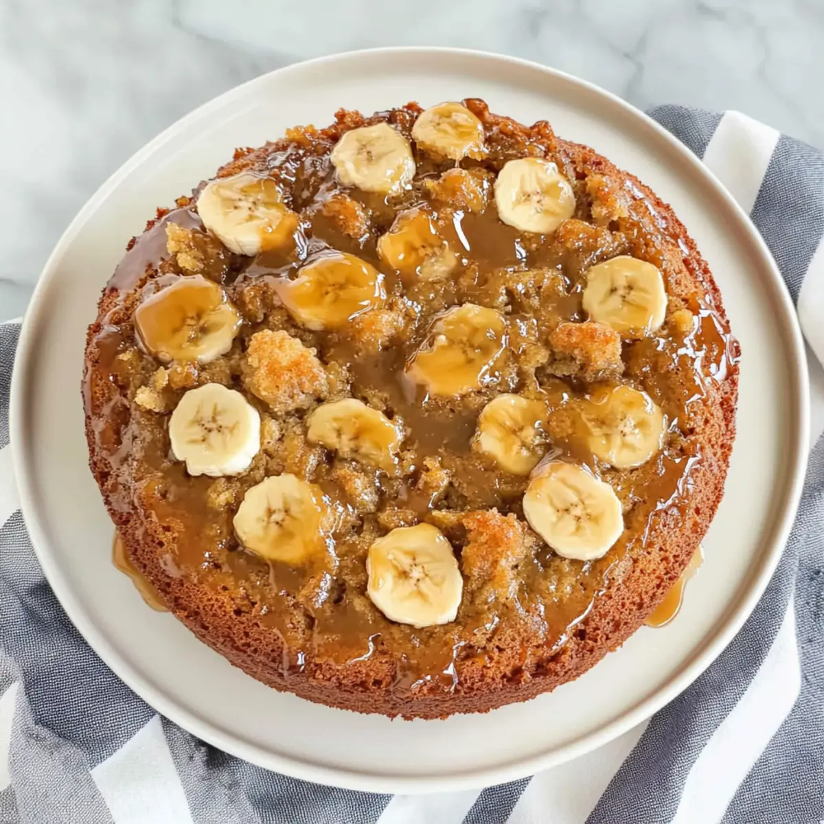 Moist Banana Bread Cake