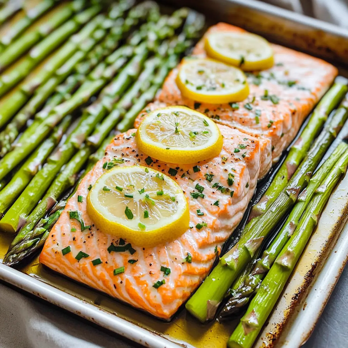 Sheet Pan Salmon and Asparagus: A Zesty 20-Minute Dinner