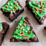 Delicious Christmas Tree Brownies