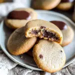 Melt in Your Mouth Coffee Hazelnut Shortbread Cookies