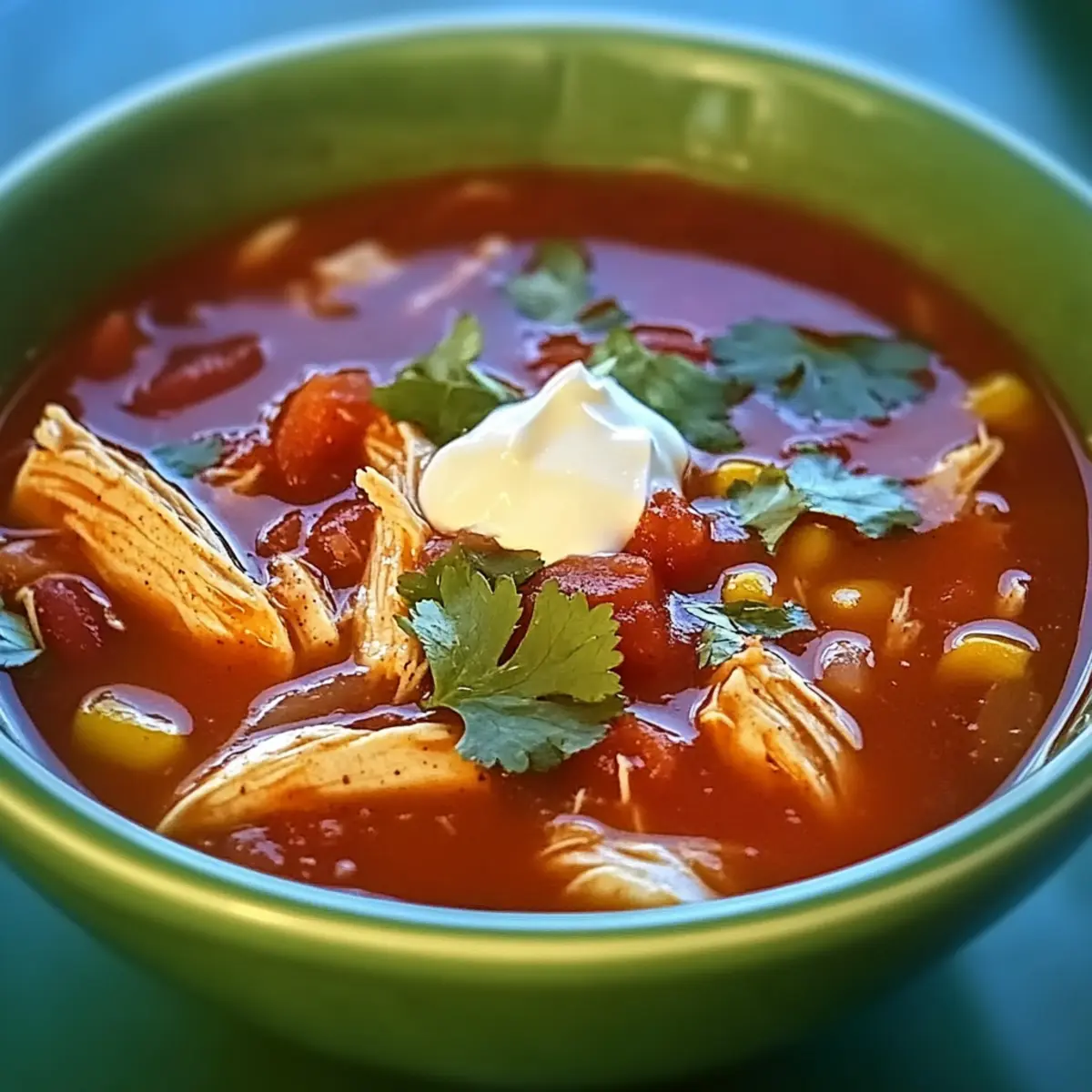 Warm Up with Catherine’s Spicy Chicken Soup