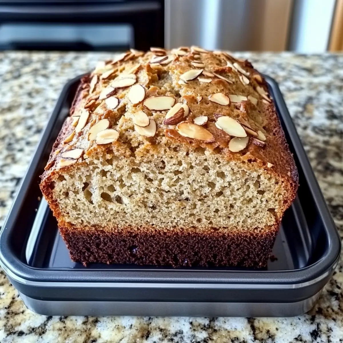 Moist Almond Banana Nut Bread for a Cozy Morning Treat
