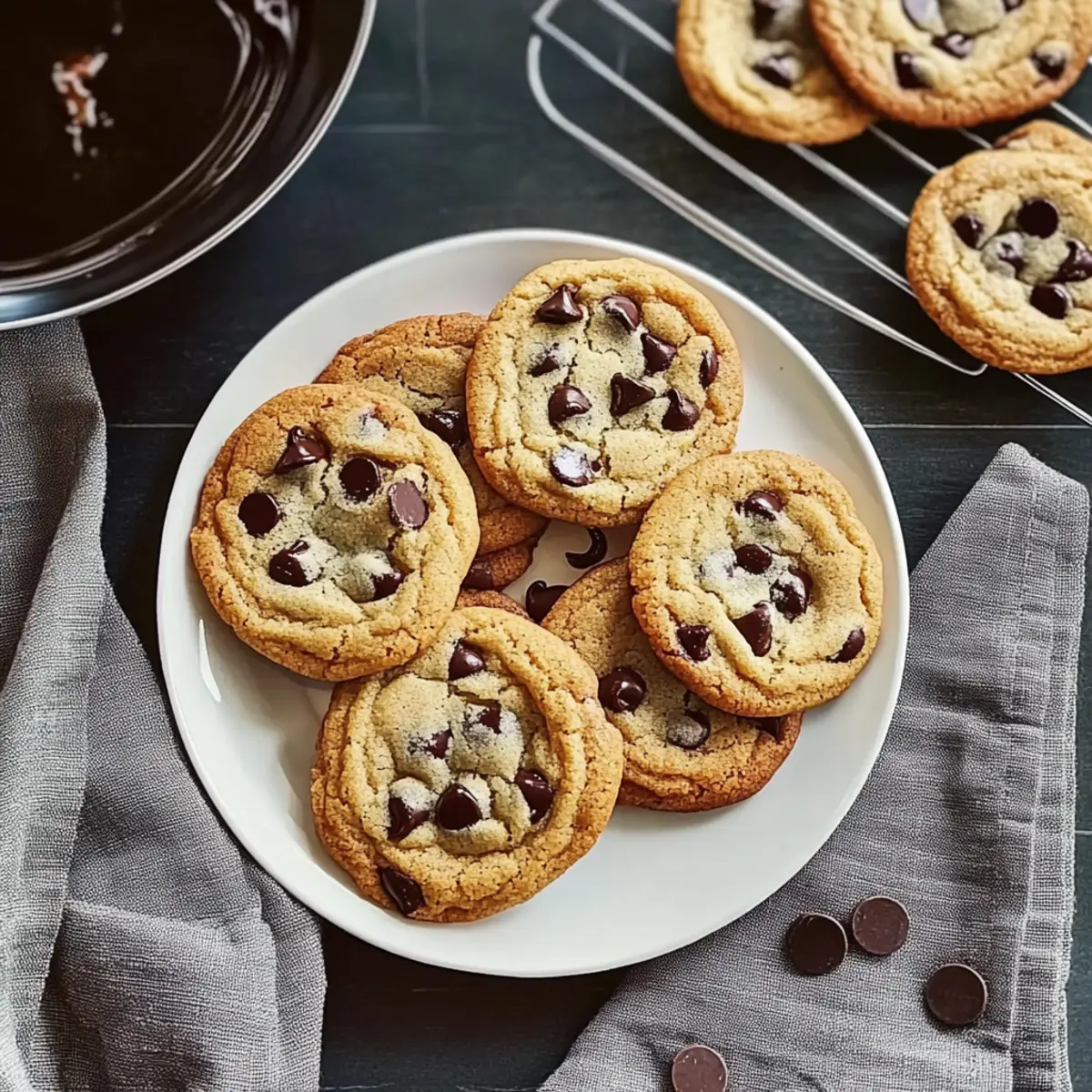 Classic Chocolate Chip Cookies for the Perfect Chewy Indulgence