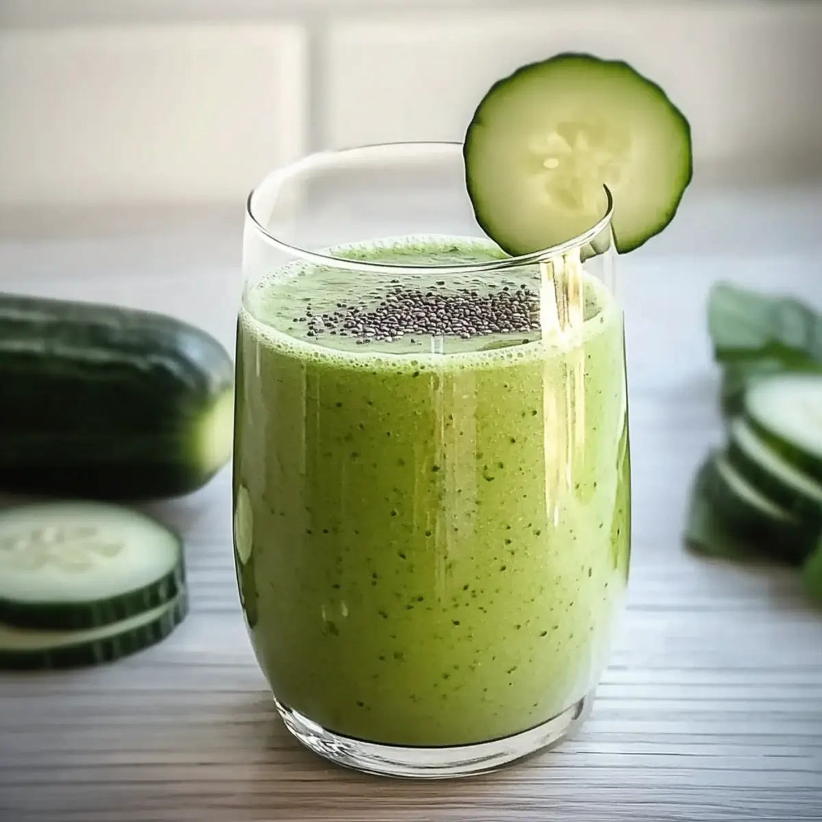 Apple Cucumber Smoothie Bliss