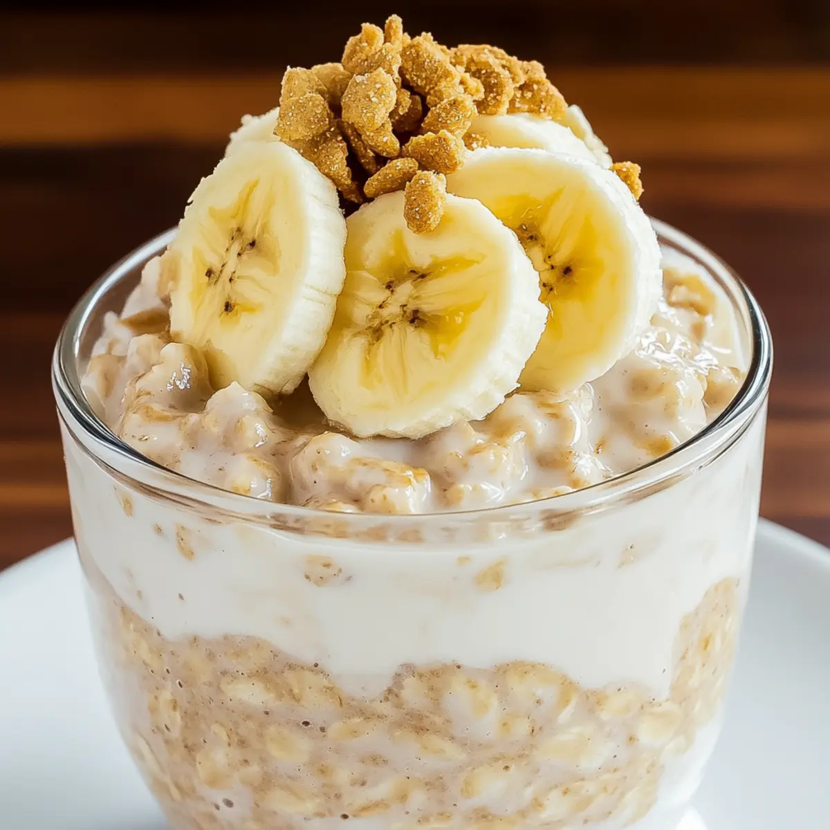 Delicious Banana Cream Pie Overnight Oats for Guilt-Free Mornings