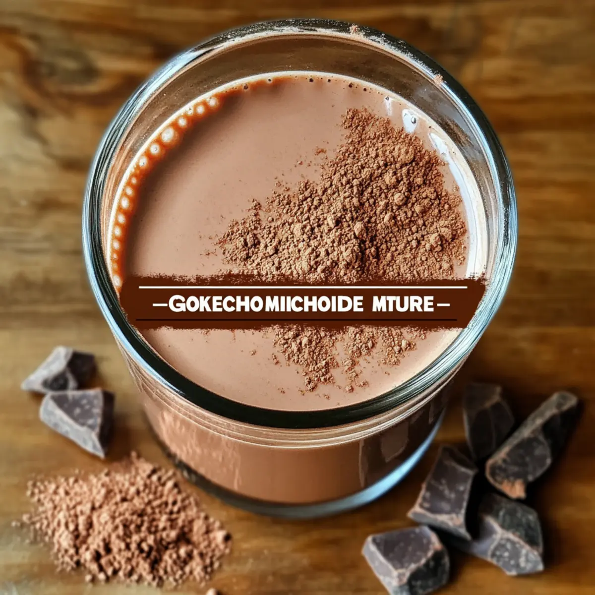 Creamy Homemade Chocolate Milk Powder for Instant Joy