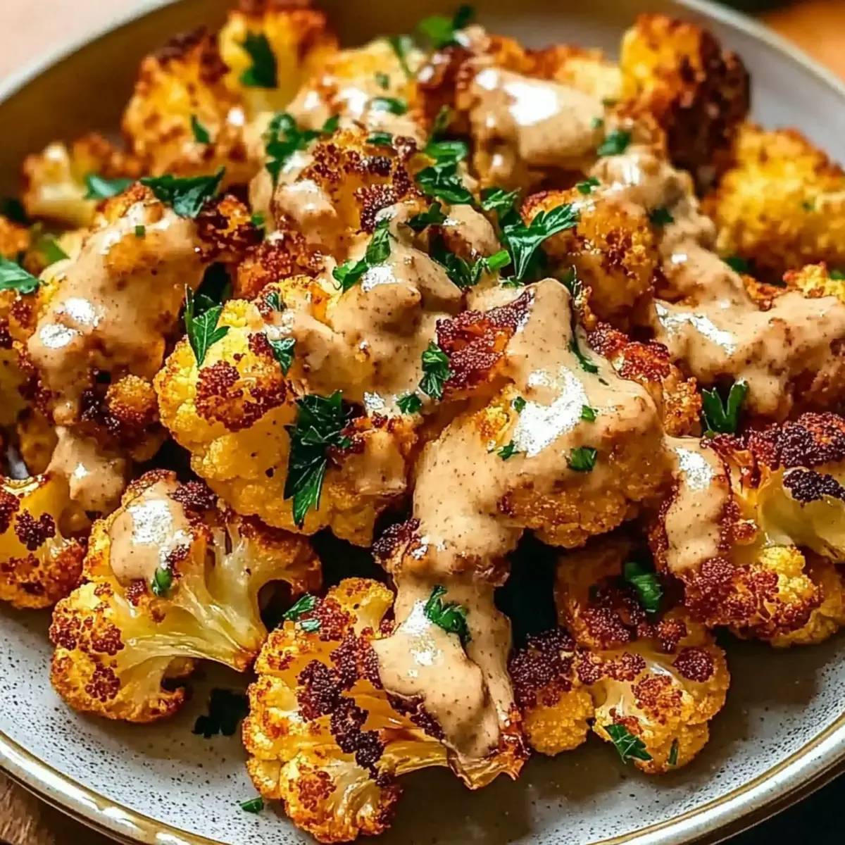 Moroccan Cauliflower with Tahini-Honey: Your New Favorite Dish
