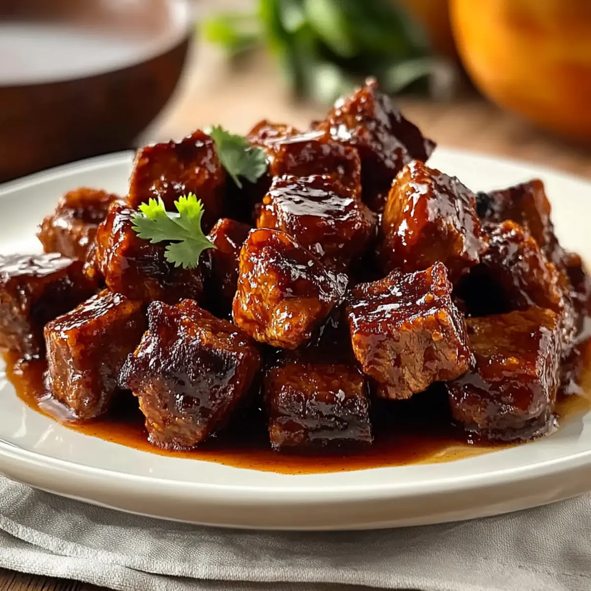 Glazed Sticky Beef Bites: Melt-in-Your-Mouth Delight at Home