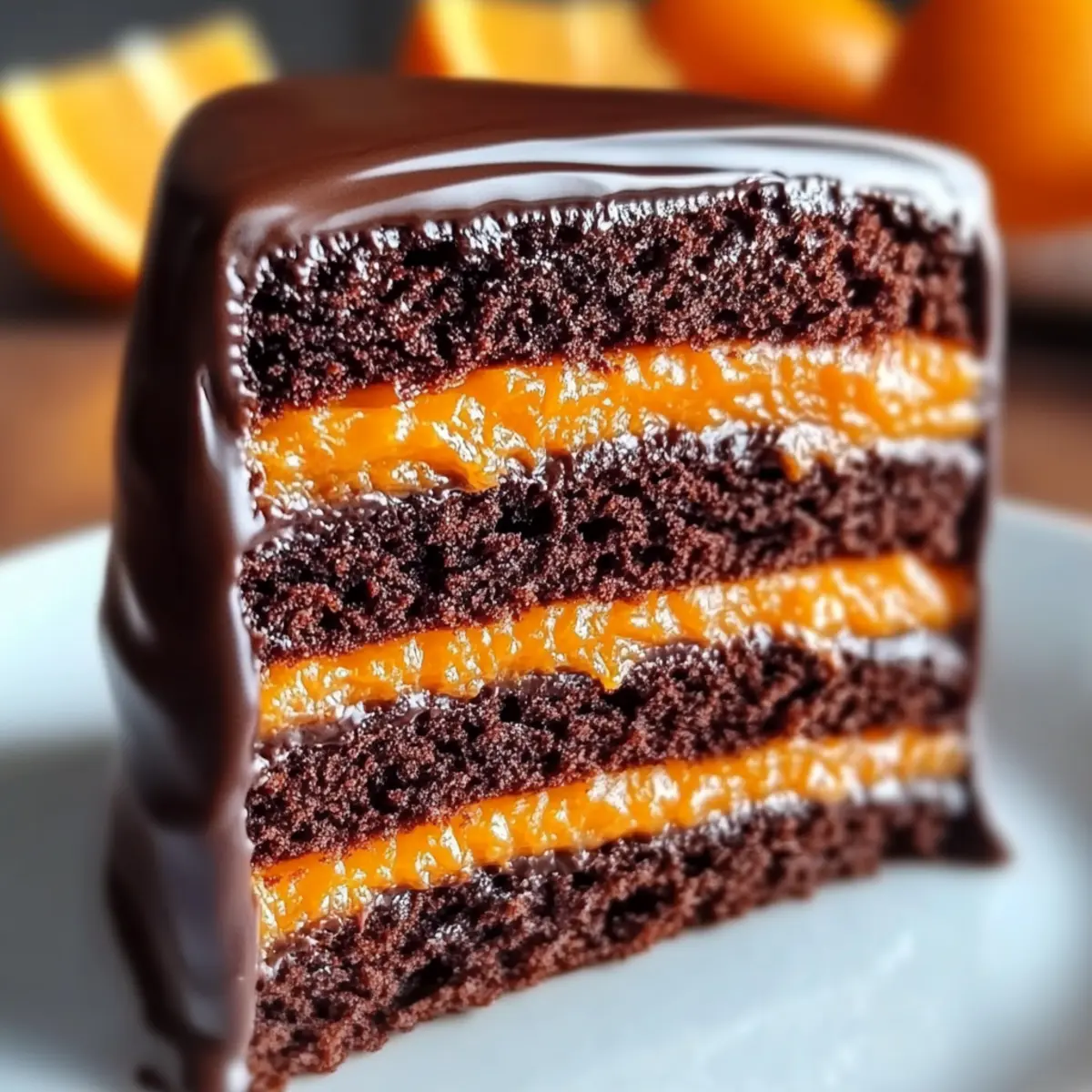 Decadent Chocolate Orange Layer Cake for Sweet Celebrations