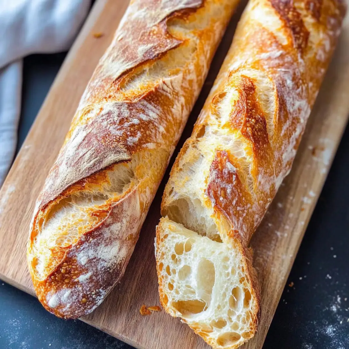 Baguette The Easiest Recipe for Irresistible Homemade Bread