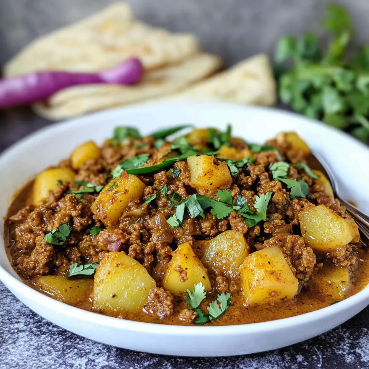 Ground Beef and Potato Curry: Comforting One-Pot Delight